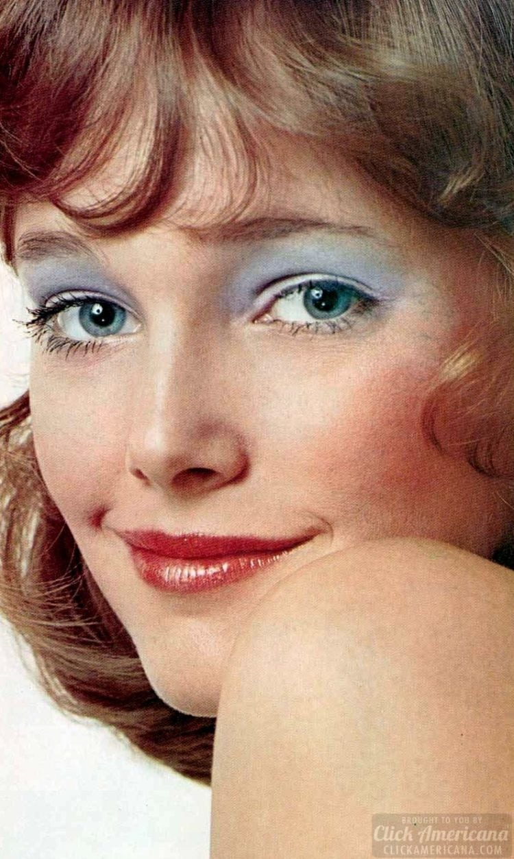 80S Eye Makeup Blue Eyeshadow The Good The Bad The Ugly Vintage Makeup Click