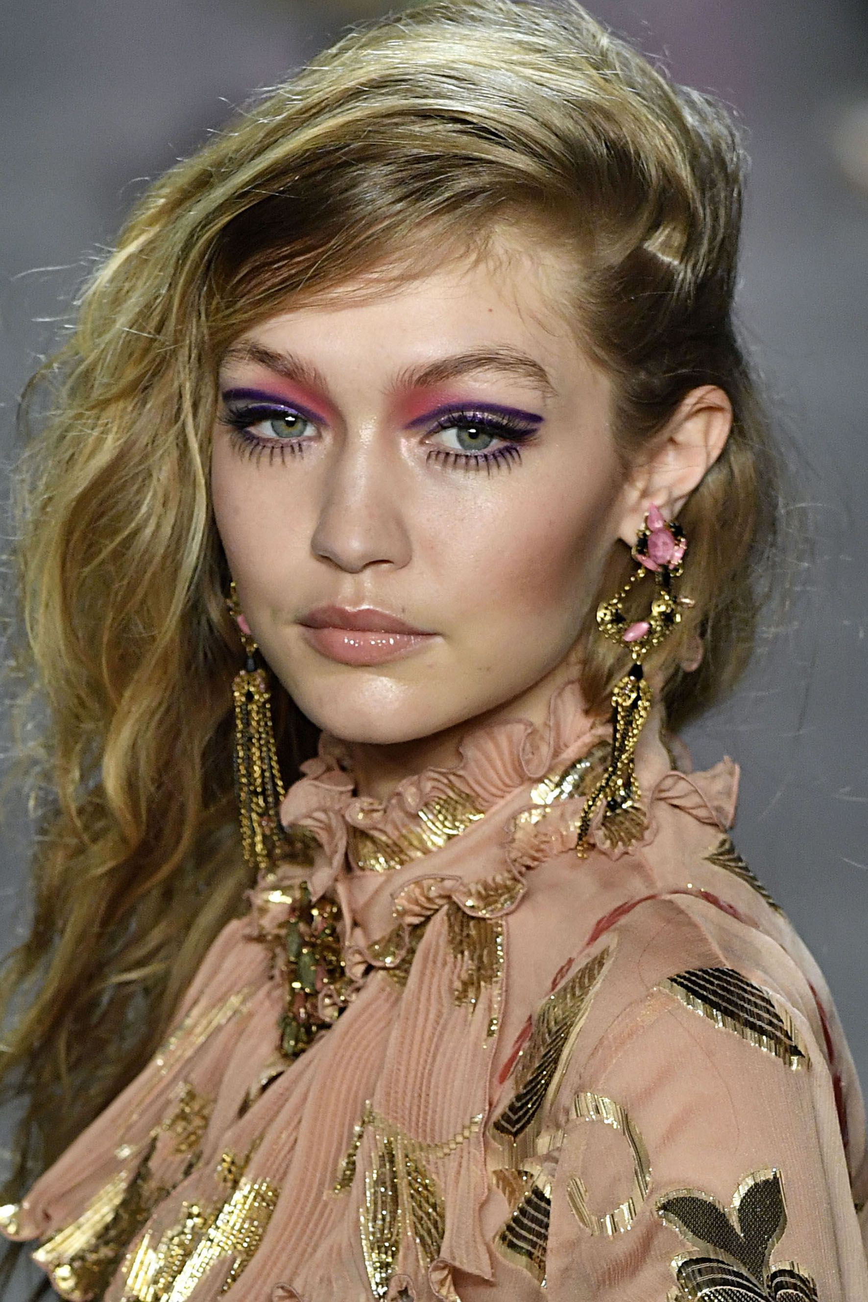 80S Eye Makeup The Best Makeup Looks From Fall 2018 Runways