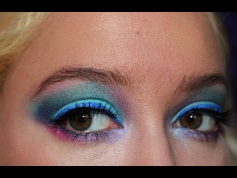 80S Eye Makeup Tutorial 80s Inpired Makeup Youtube