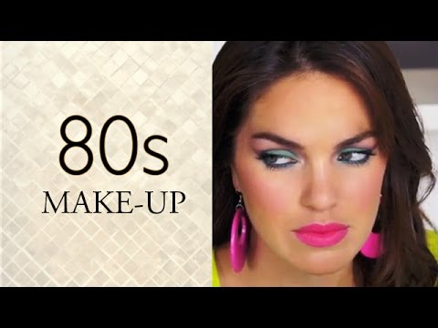 80S Eye Makeup Tutorial 80s Makeup Tutorial Youtube
