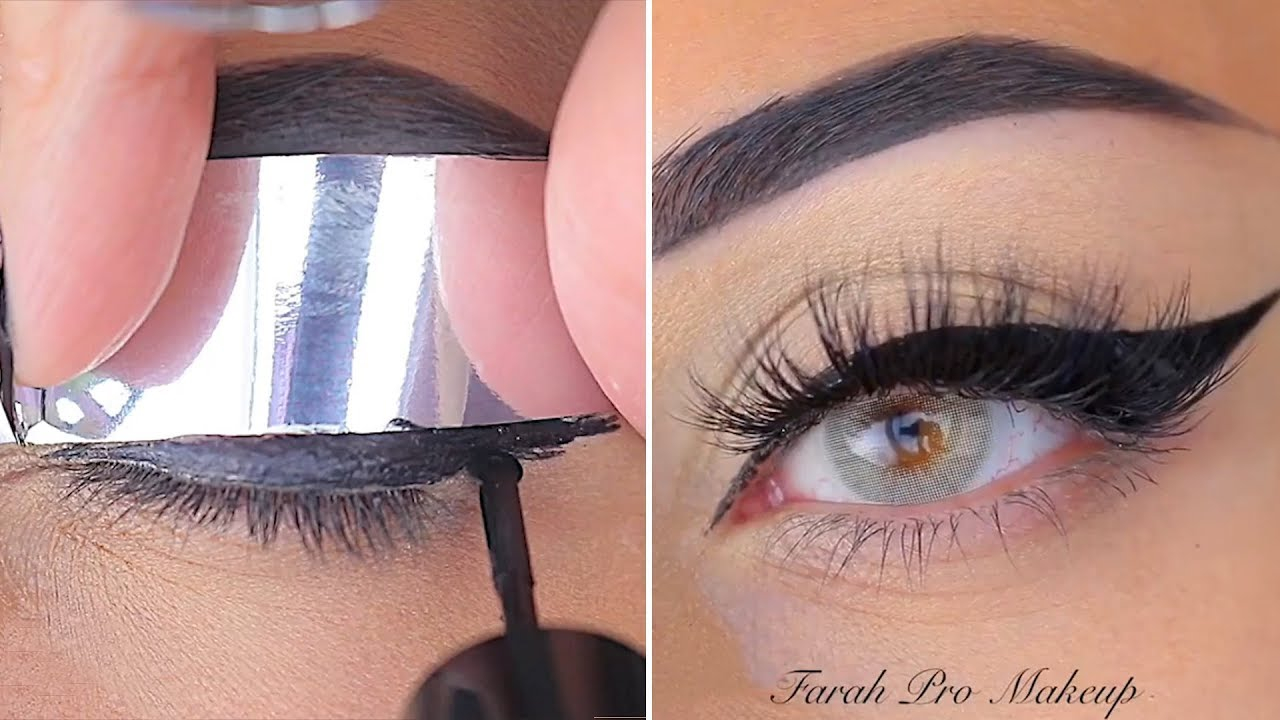 Amazing Eye Makeup Amazing Eye Makeup Tutorials A Little Trick For A Straight