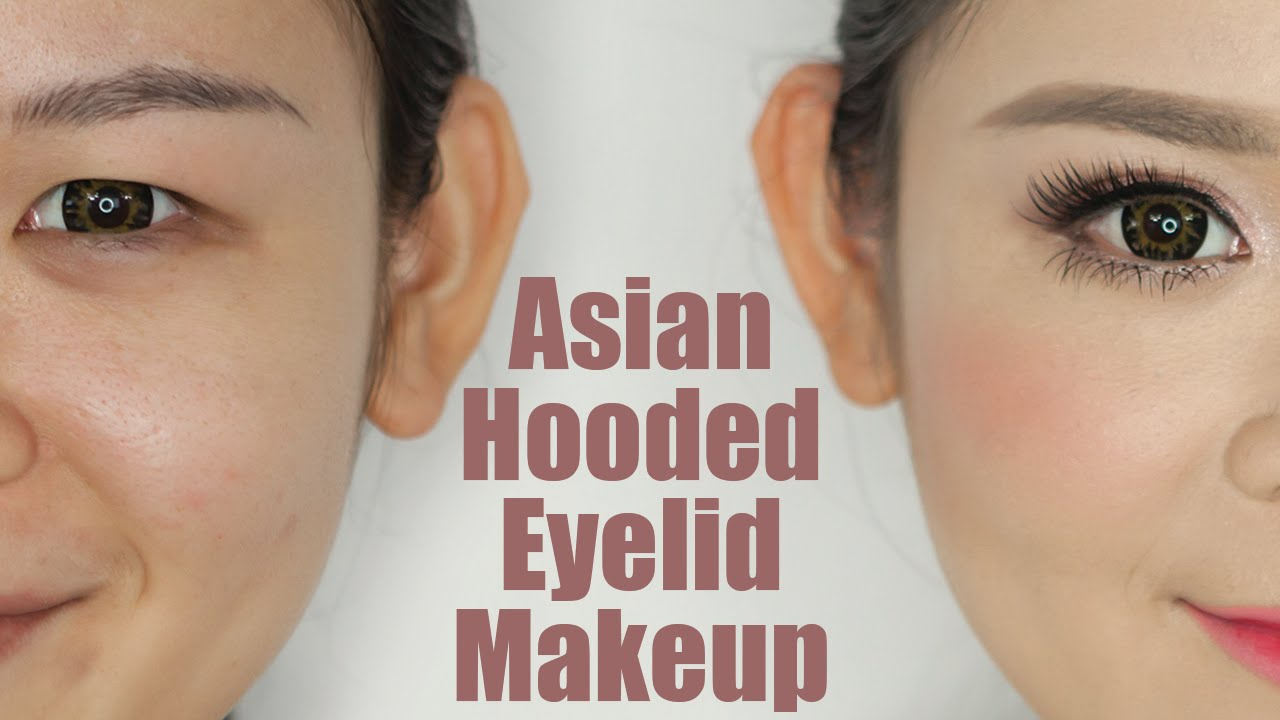 Asian Eye Makeup Tutorial Asian Hooded Eyelids Makeup Youtube