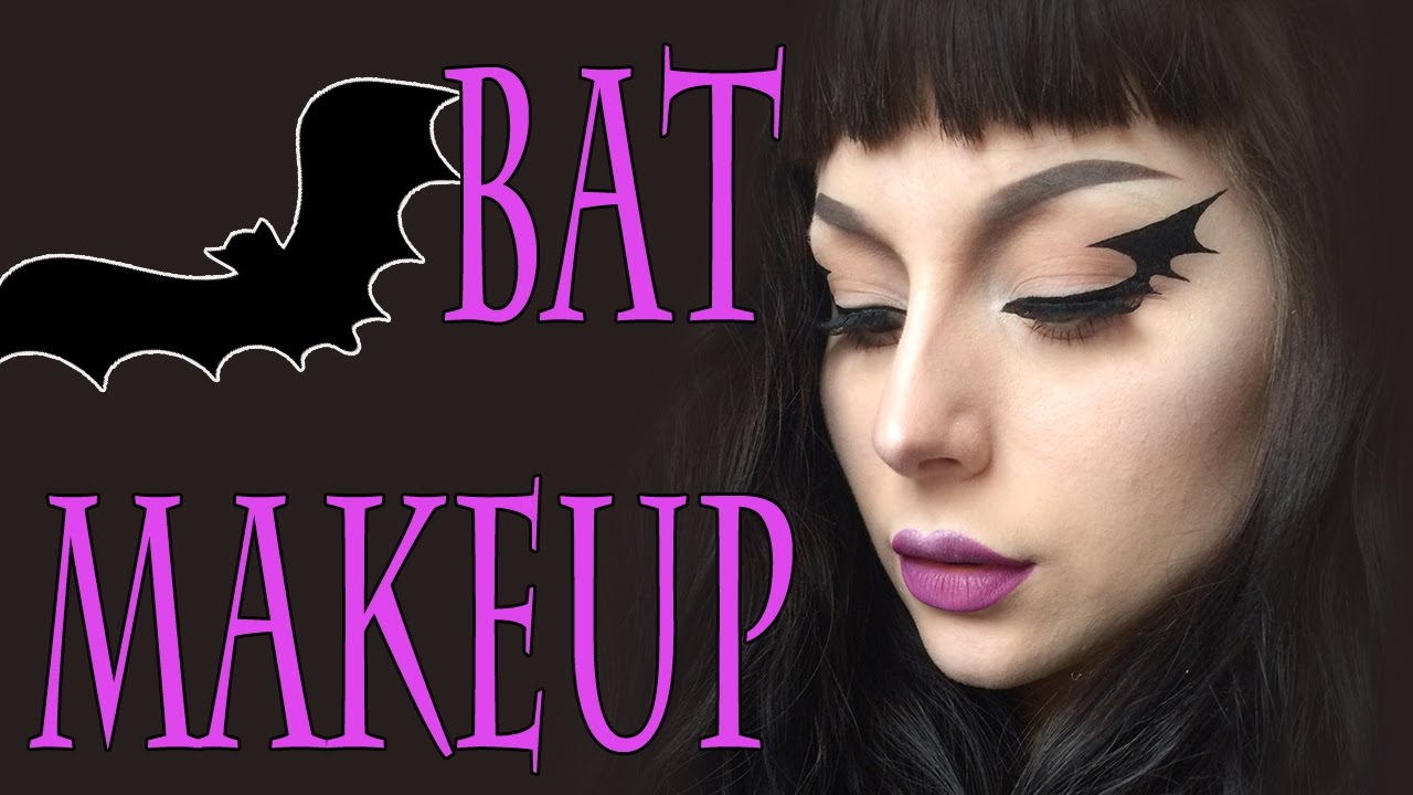 Bat Eye Makeup Bat Halloween Makeup Tutorial