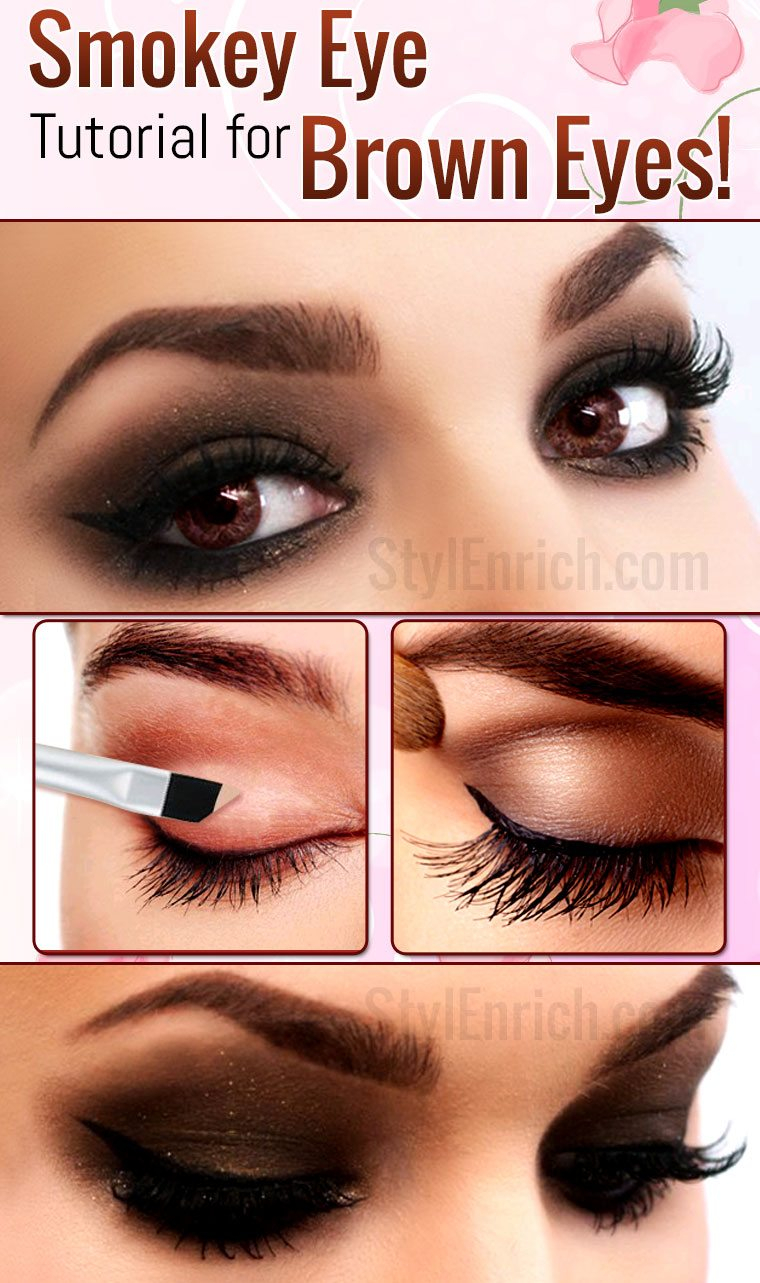 Best Eye Makeup For Brown Eyes How To Do Eye Makeup For Brown Eyes Makeup Styles