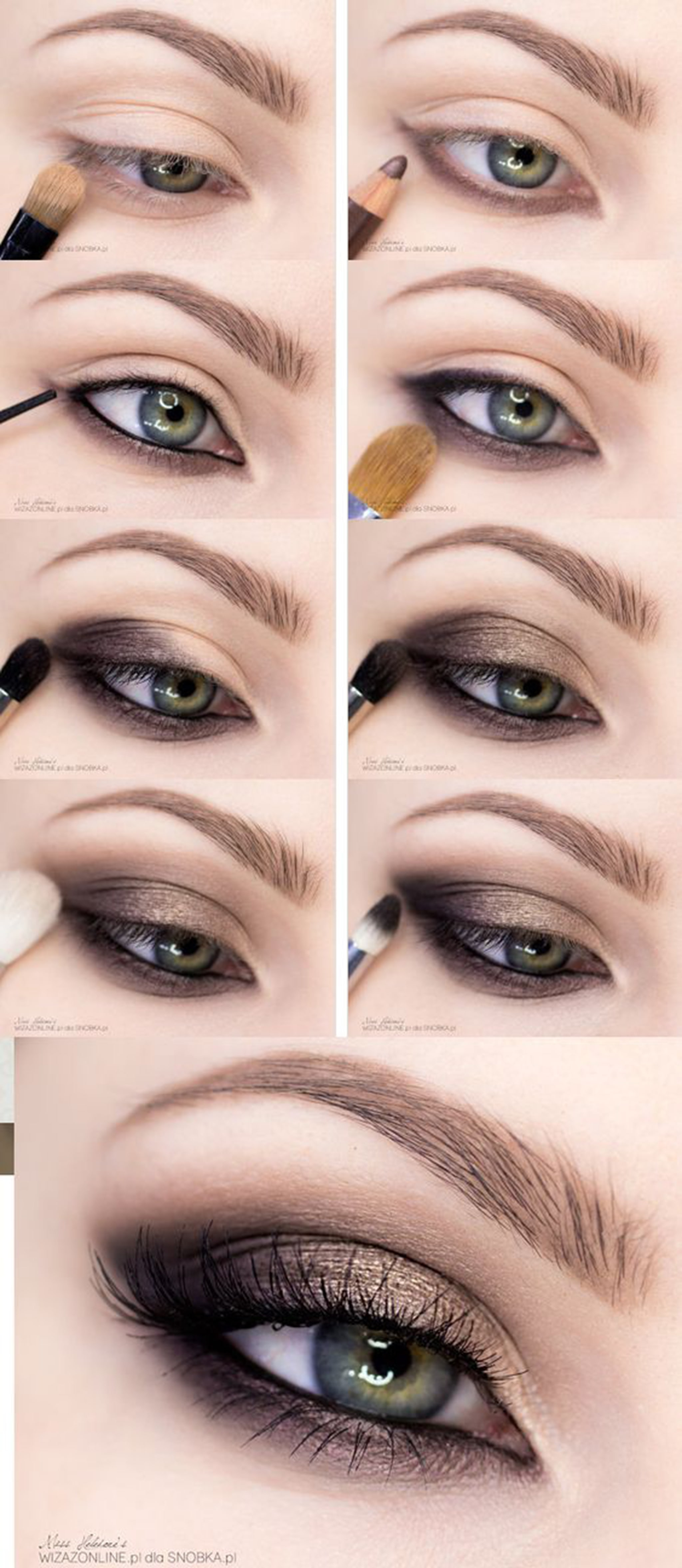 Best Smokey Eye Makeup For Brown Eyes 15 Smokey Eye Tutorials Step Step Guide To Perfect Hollywood Makeup