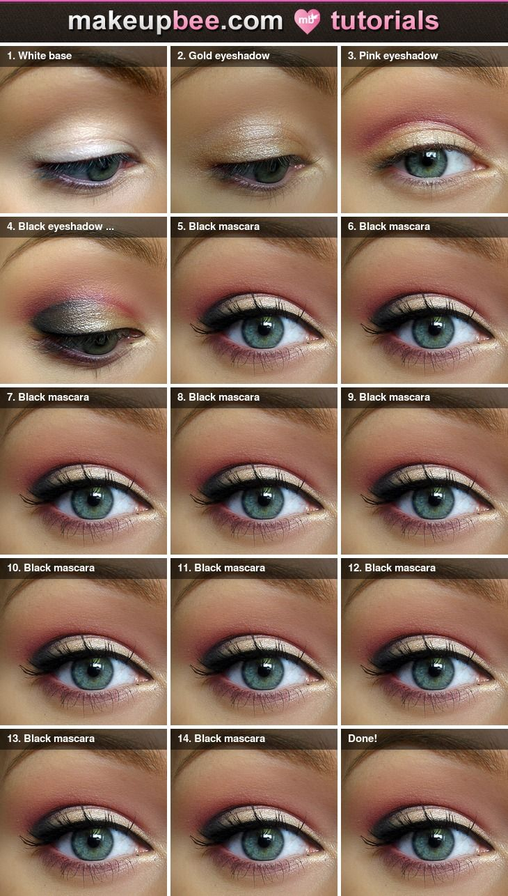 Black Eye Makeup Step By Step 22 Easy Step Step Makeup Tutorials For Teens Styles Weekly
