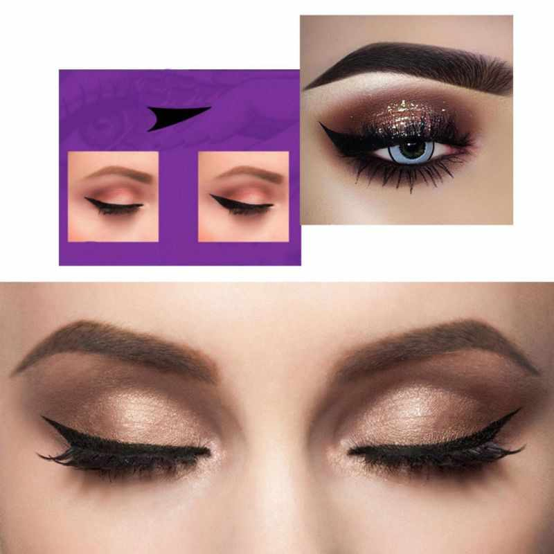 Black Winged Eye Makeup Detail Feedback Questions About Sexy Eye Makeup Double Head Black