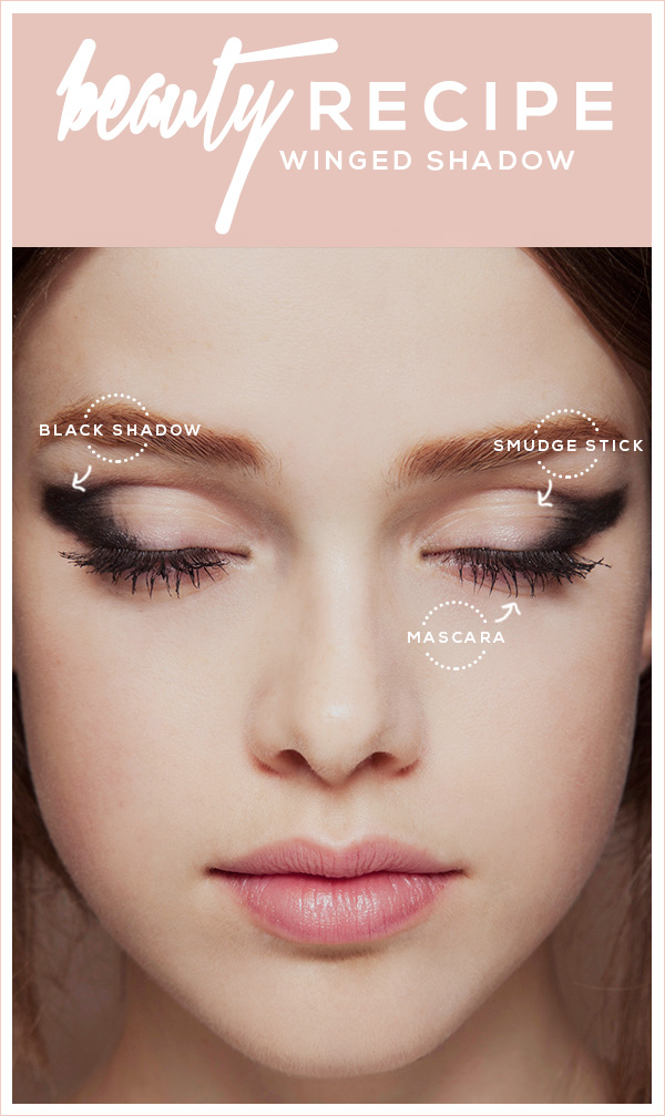 Black Winged Eye Makeup Winged Eyeshadow How To Get The Look Stylecaster