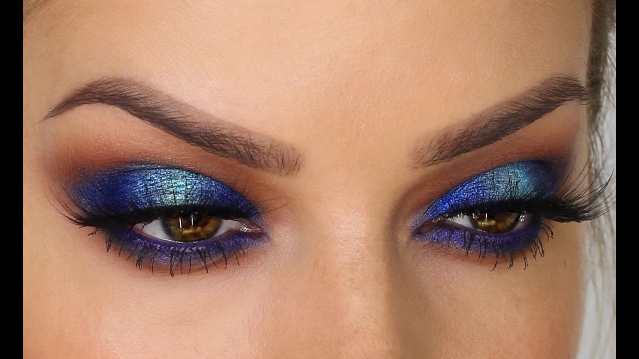 Blue Eye Makeup Two Toned Blue Eyeshadow Makeup Tutorial Shonagh Scott Showme