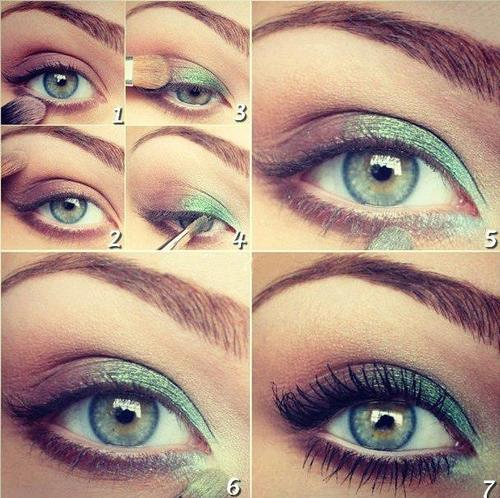 Blue Green Eyes Makeup 16 Green Eye Makeup Tutorials Fashionable Green Eye Makeup Ideas