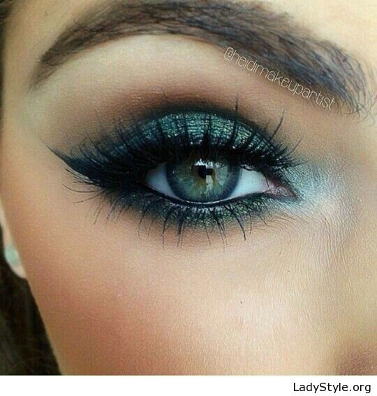 Blue Green Eyes Makeup Black And Green Eye Makeup For Blue Eyes Ladystyle