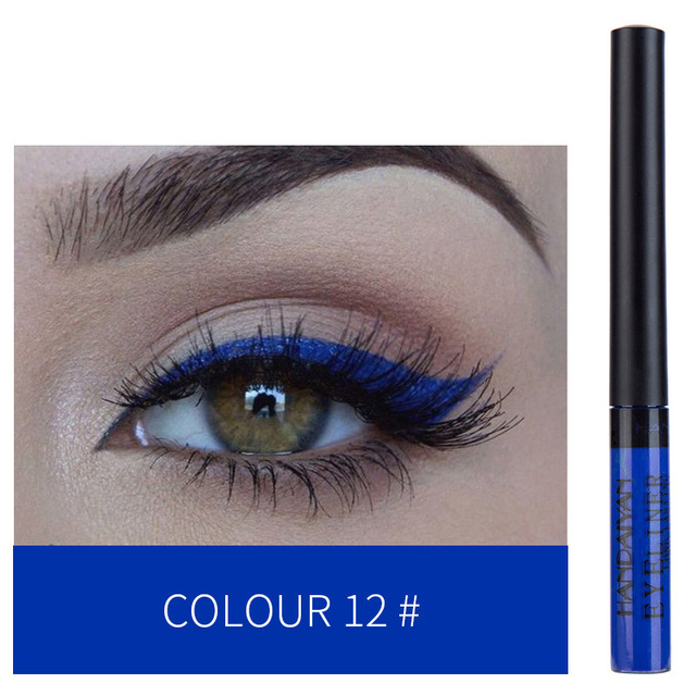 Blue Green Eyes Makeup Colorful Eyeliner Pen Eyes Makeup Waterproof Blue Green Eye