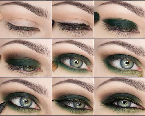 Blue Green Eyes Makeup How To Do A Smokey Eye Makeup For Green Eyes Stylewile