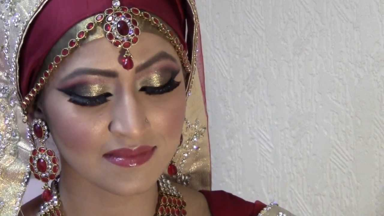 Bridal Eyes Makeup Pictures Hijabi Bride Make Up For Small Eyes Youtube