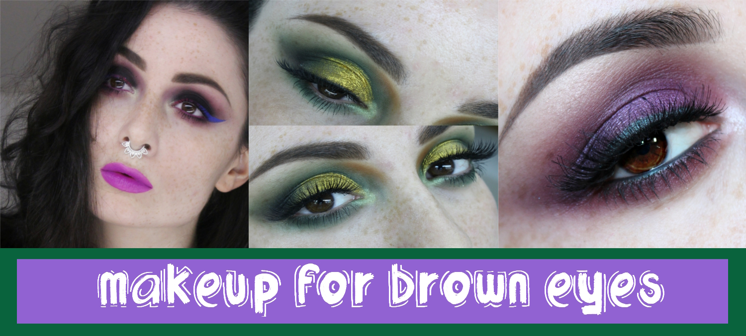 Brown And Purple Eye Makeup How To Make Brown Eyes Pop Glam Express