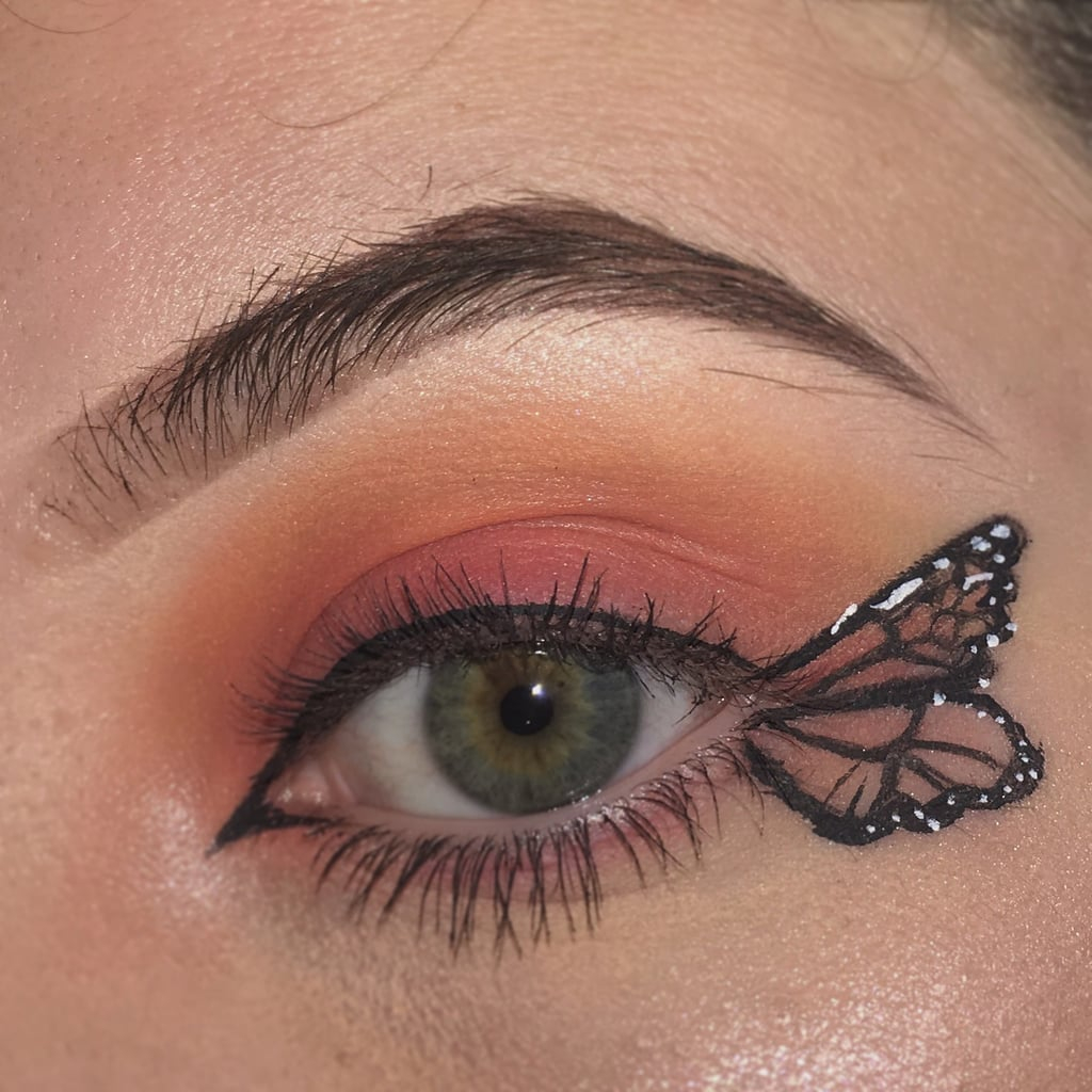 Butterfly Eye Makeup Butterfly Eye Makeup Instagram Beauty Trend Popsugar Beauty