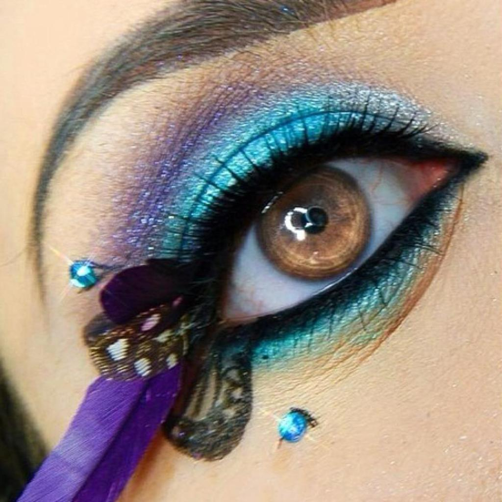 Butterfly Eye Makeup Butterfly Inspired Eye Makeup
