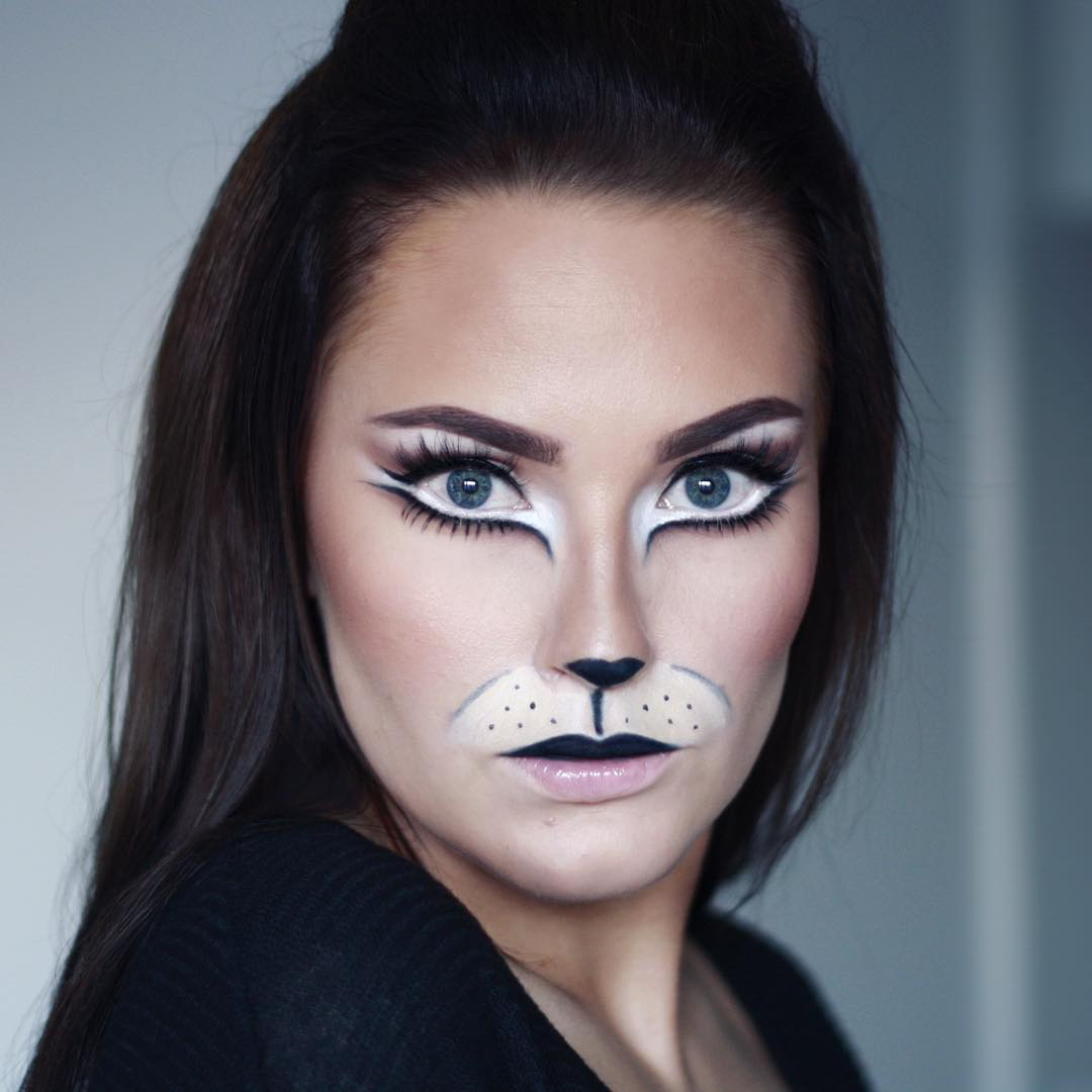 Cat Eye Makeup Halloween 22 Cat Makeup Designs Trends Ideas Design Trends Premium Psd