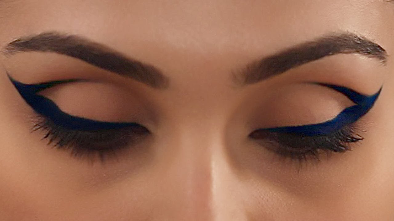 Cat Eyes Makeup Cobalt Blue Cat Eye Makeup Expert Makeup Tutorial Glamrs Youtube