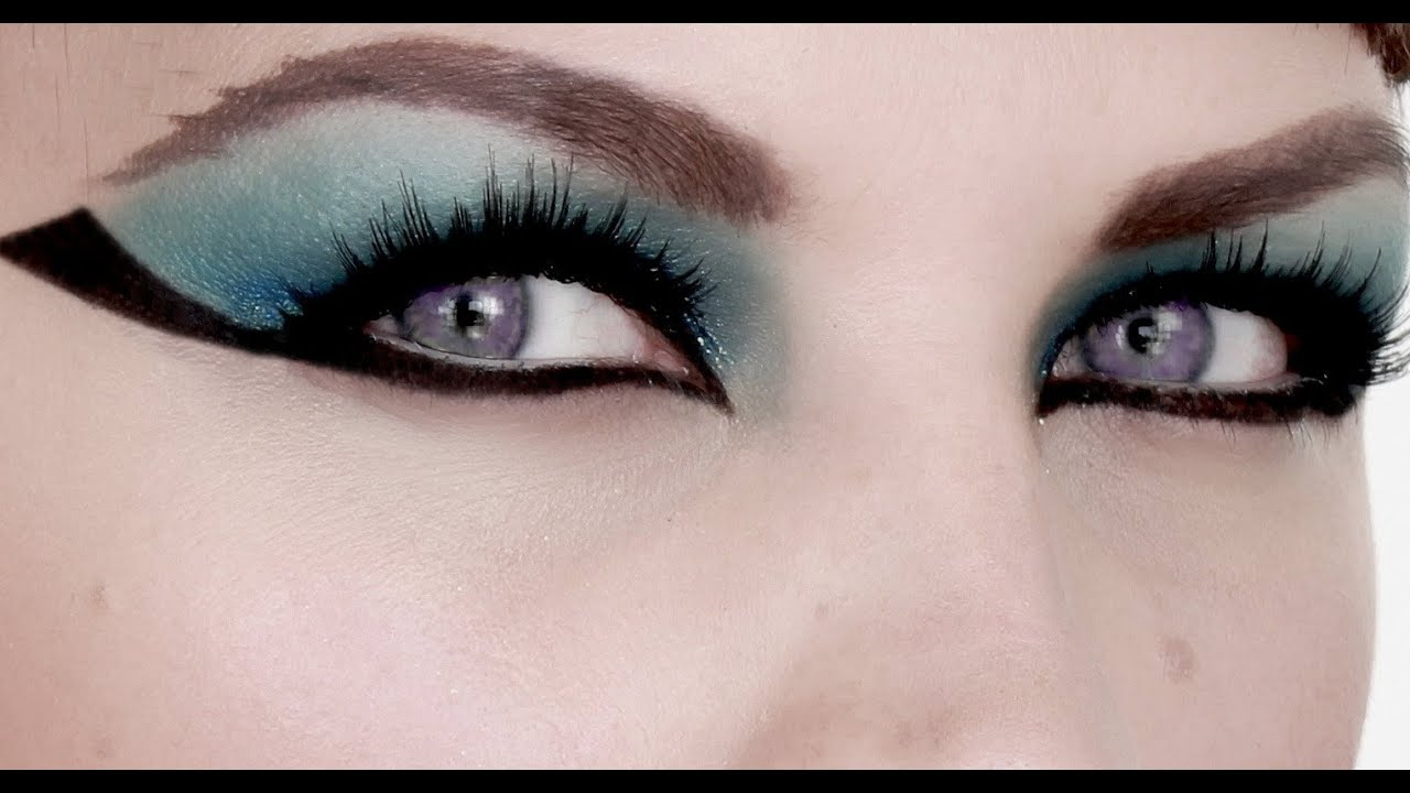 Cleopatra Eye Makeup Cleopatra Costume Make Up Tutorial Elizabeth Taylor Style Youtube