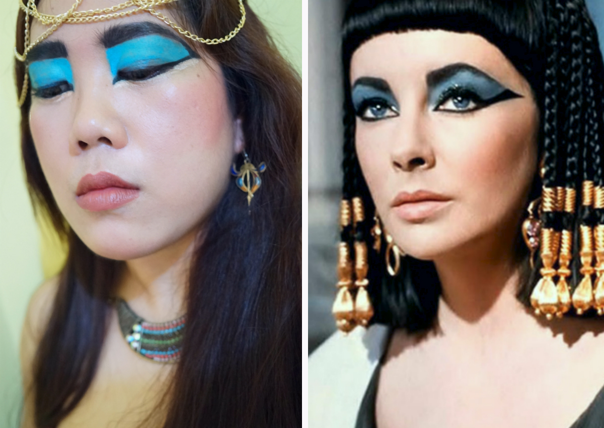 Cleopatra Eye Makeup Halloween2015 Cleopatra Makeup Look Fotd Tutorial Jello Beans