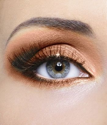 Copper Eye Makeup Copper Touches 37 Ingenious Eye Shadow Looks For A Night Out