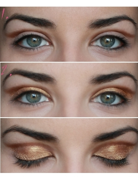 Copper Eye Makeup Party Makeup Gold Copper Eyes Tutorial