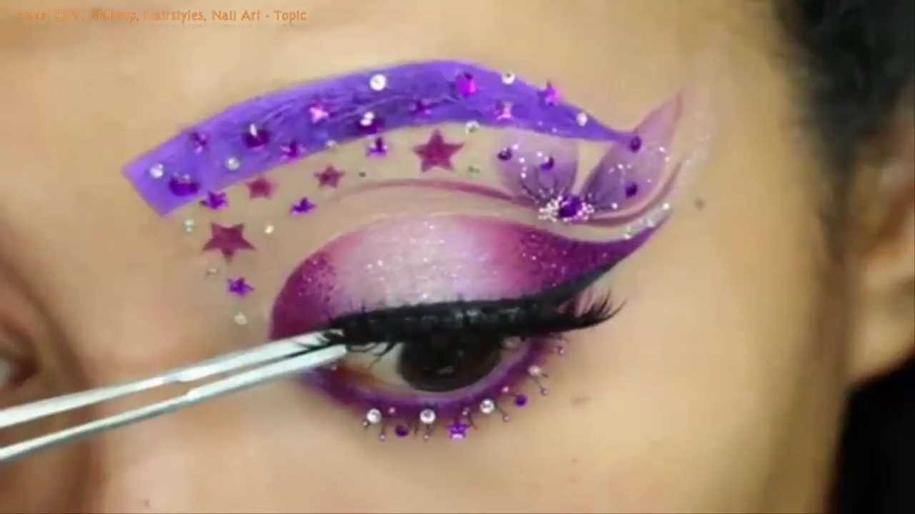 Crazy Eye Makeup Top 15 Crazy Cool Eye Makeup Youtube