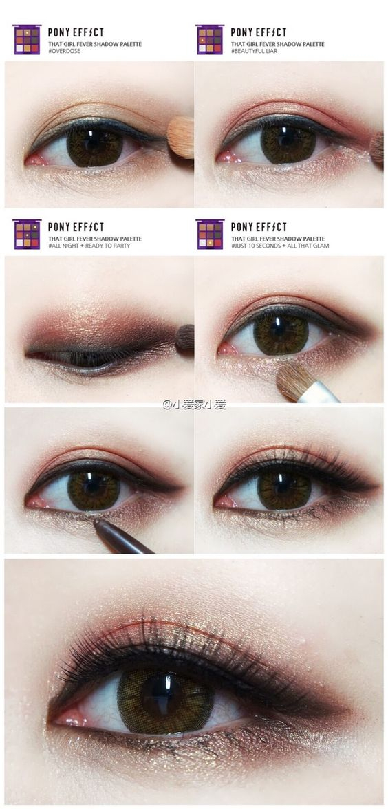 Cute Korean Eye Makeup 10 Favorite Japanese Korean Eye Makeup Tutorials From Pinterest