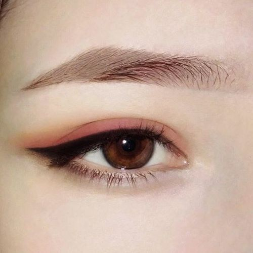 Cute Korean Eye Makeup Image About Cute In Korean Makeup On We Heart It