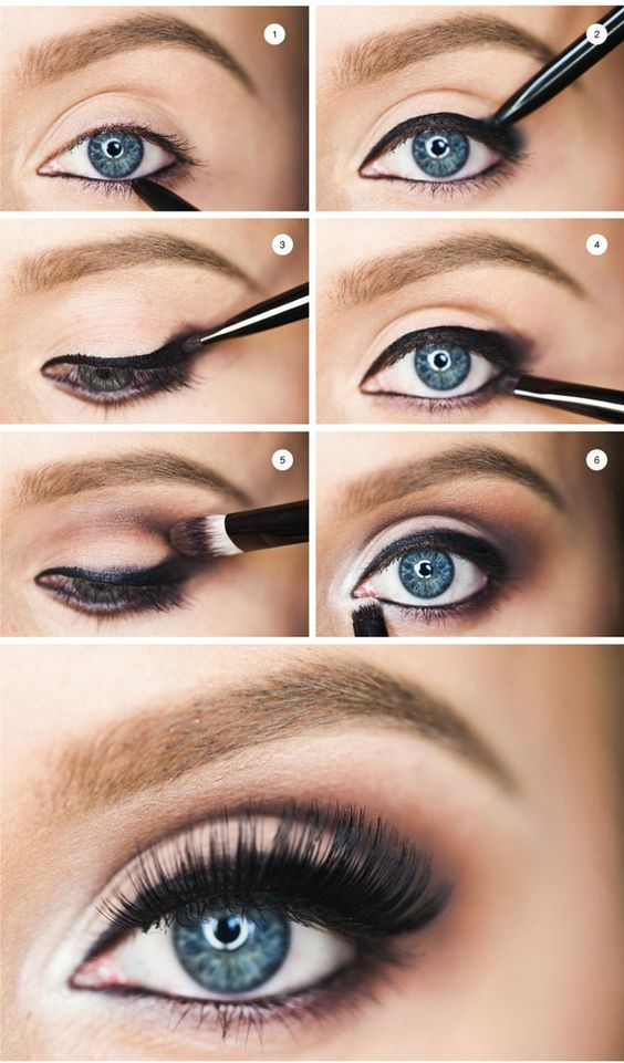Cute Makeup Tutorials For Blue Eyes 12 Easy Step Step Makeup Tutorials For Blue Eyes Her Style Code