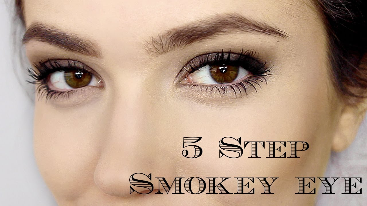 Day Makeup Brown Eyes Day Smokey Eye 5 Steps Makeup Tutorial Youtube