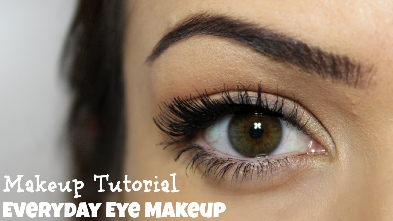 Daytime Eye Makeup Everyday Eye Makeup 5 Steps Makeup Tutorial Youtube