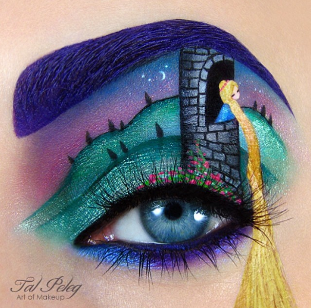 Disney Eye Makeup Rapunzel Disney Eye Makeup False Lashes Blog