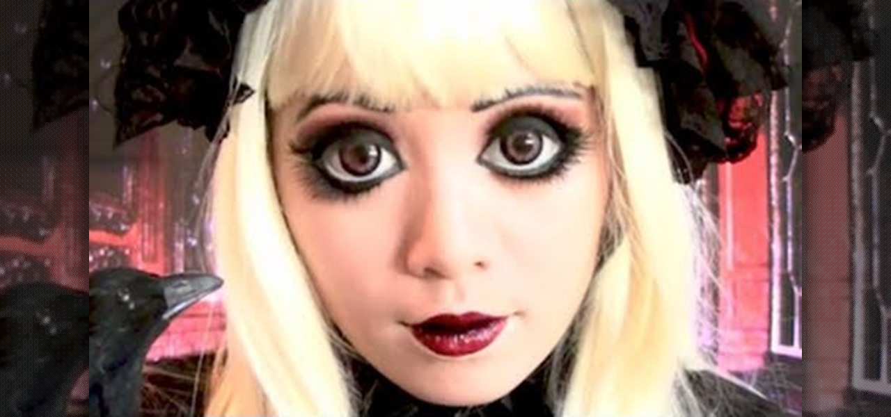 Doll Makeup Eyes How To Get A Gothic Lolita Doll Makeup Look Inspired Anime