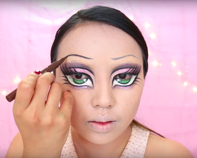 Doll Makeup Eyes This Bratz Doll Halloween Transformation Will Terrify And Intrigue