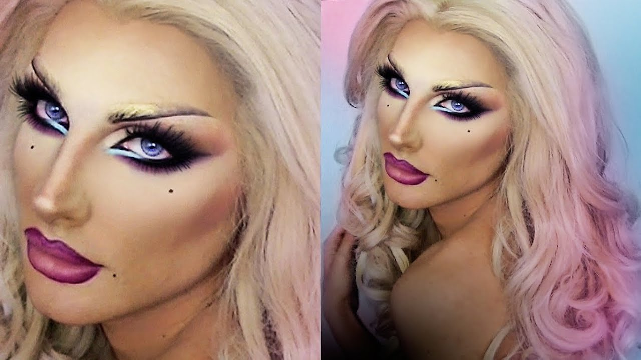 Drag Eye Makeup Drag Queen Make Up Blonde Venus Youtube