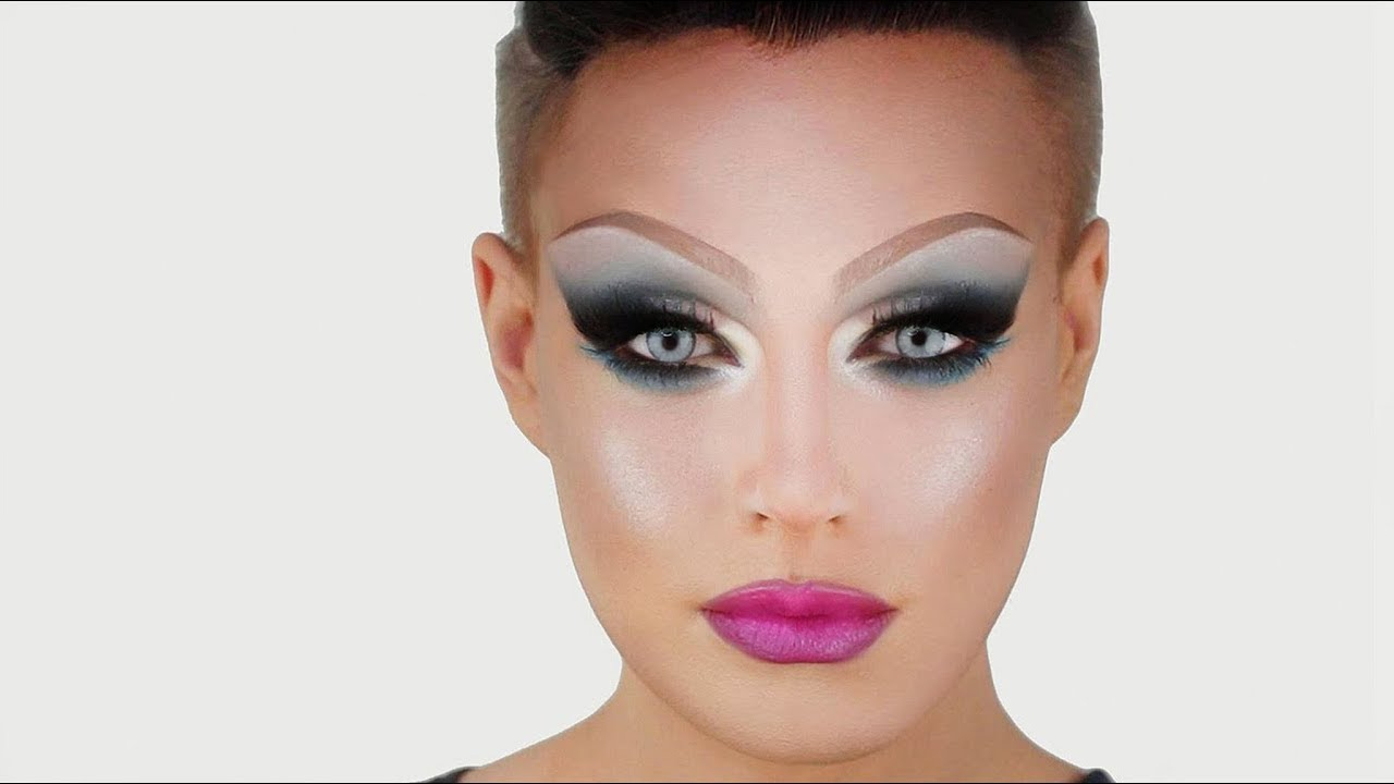 Drag Eye Makeup Drag Queen Mermaid Makeup Before Drag Race Cosmo Original Youtube