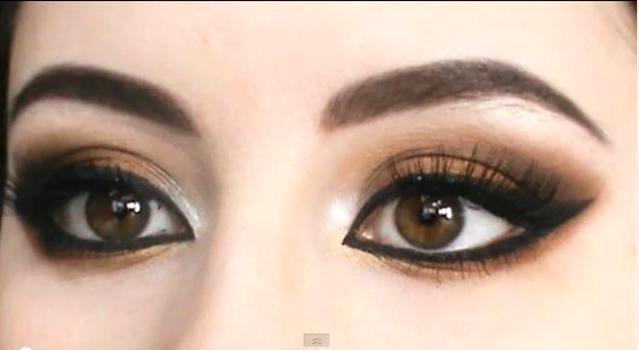 Dramatic Eye Makeup Brown Eyes Arabic Makeup Smokey Brown Eyes Tutorial Bstylo