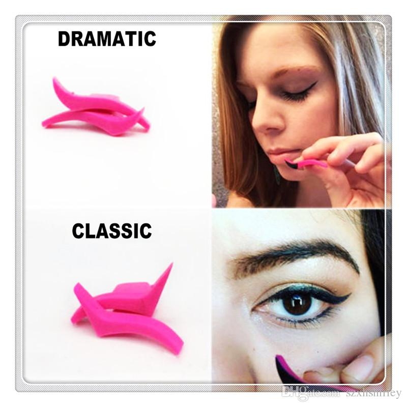 Easy Cat Eye Makeup Eyeliner Stamps Cat Eye Wing Easy To Makeup Eyeliner Template Makeup