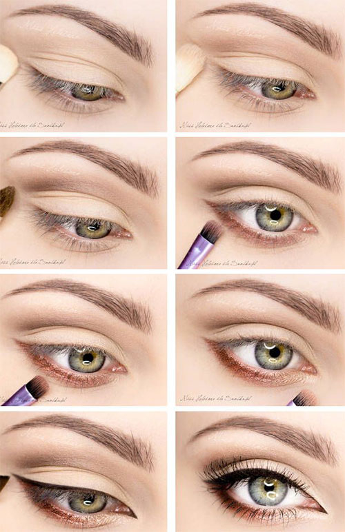 Easy Dark Eye Makeup 12 Easy Simple Fall Makeup Tutorials For Beginners Learners