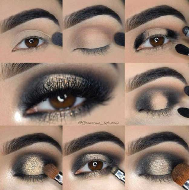 Easy Dark Eye Makeup 33 Hottest Eye Makeup Trends For 2018 The Goddess