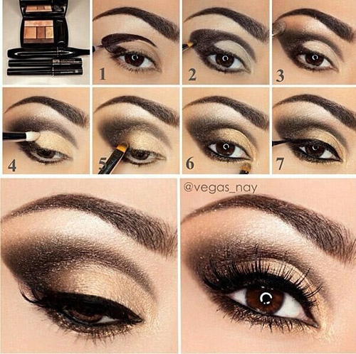 Easy Dark Eye Makeup How To Do Smokey Eye Makeup Top 10 Tutorial Pictures For 2019