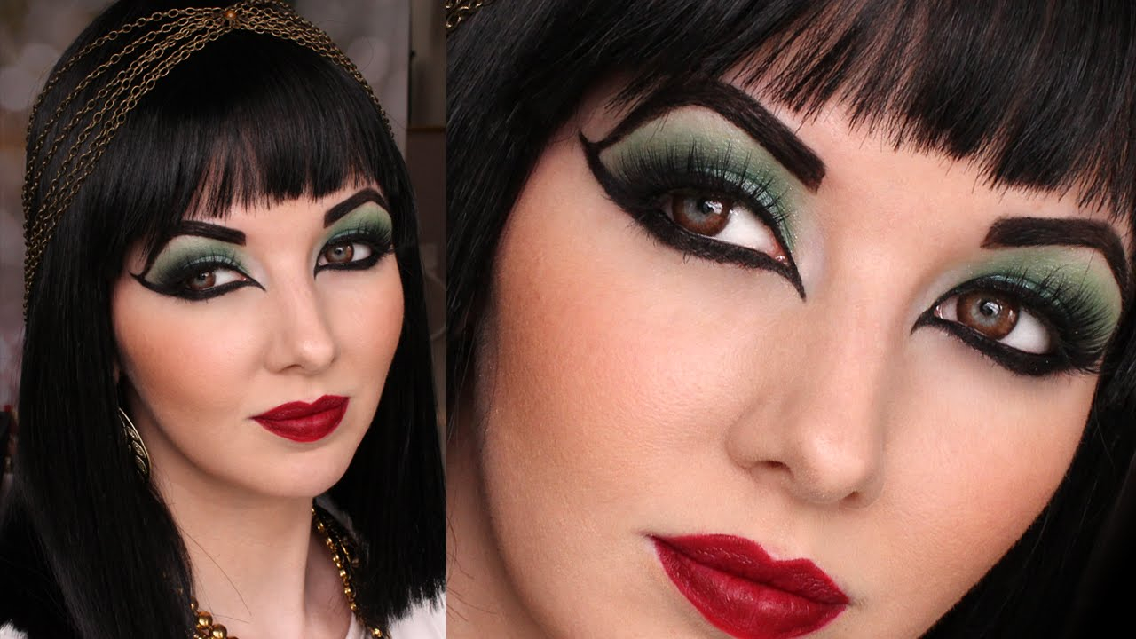 Egyptian Eye Makeup Historically Accurate Ancient Egypt Cleopatra Makeup Tutorial