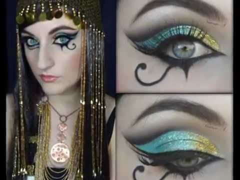 Egyptian Eyes Makeup Ancient Egyptian Eye Makeup Youtube