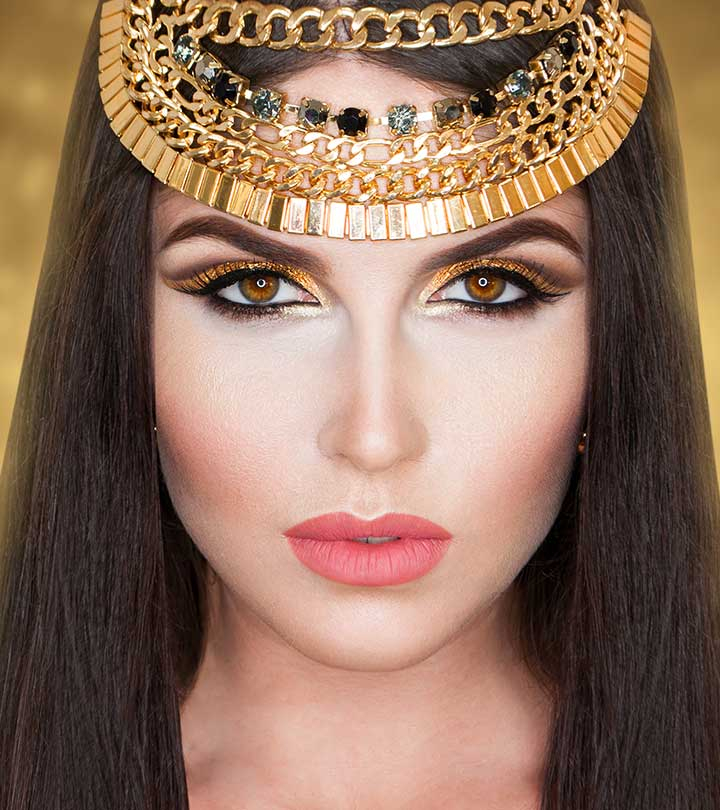 Egyptian Eyes Makeup Egyptian Eye Makeup Tutorial With Pictures Stylecraze