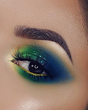 Evening Makeup Looks For Green Eyes 10 Blue Eyeshadow Looks You Should Totally Own This Party Season