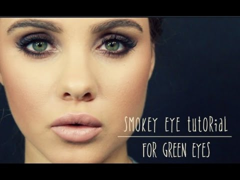 Evening Makeup Looks For Green Eyes Smokey Eye Tutorial For Green Eyes Youtube