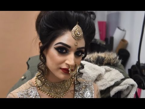 Eye Bridal Makeup Smokey Eye Pakistaniindian Bridal Makeup Tutorial 2018
