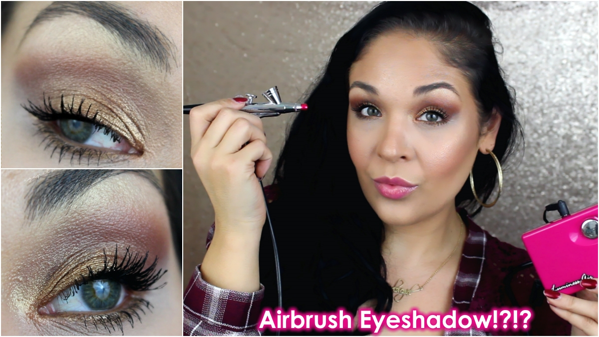 Eye Makeup Demo Agape Love Designs Airbrush Eyeshadow Review Video Demo